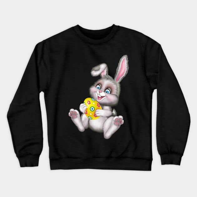 Easter Bunny Crewneck Sweatshirt by Seopdesigns